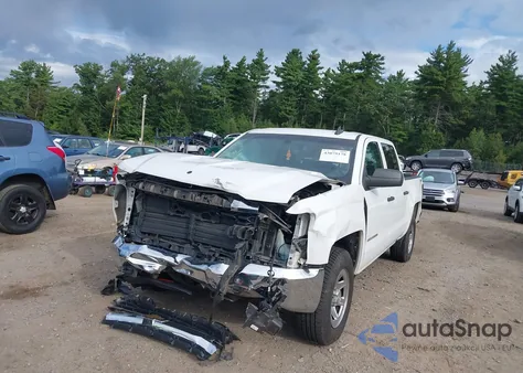 2017 Chevrolet Silverado 1500 Ls из США, поврежденный, VIN 3GCUKNEC6HG307174